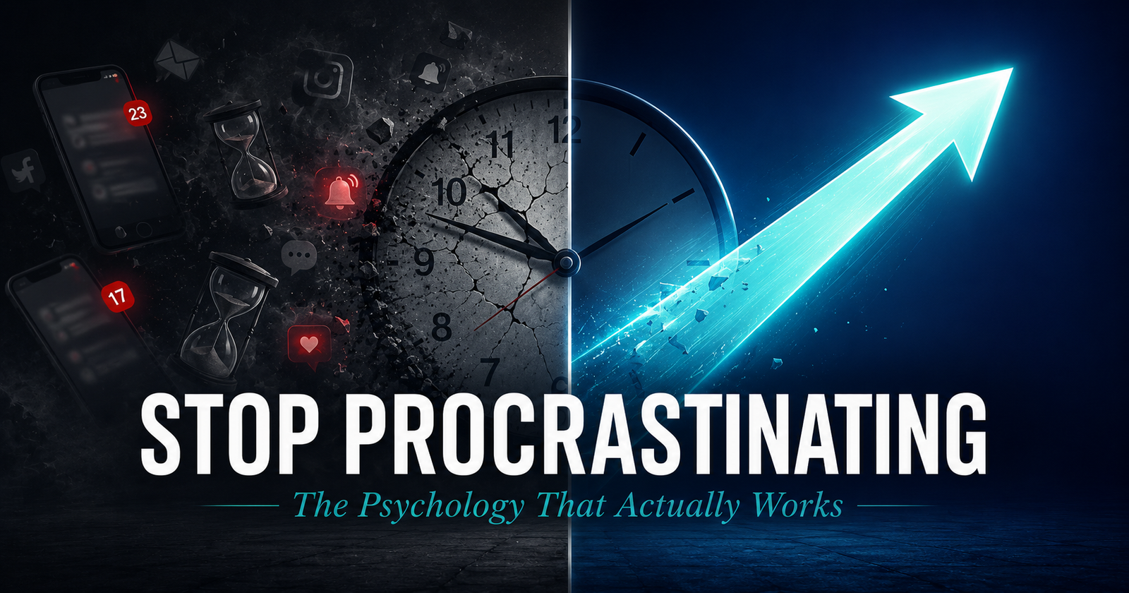 how to stop procrastinating - psychological approach