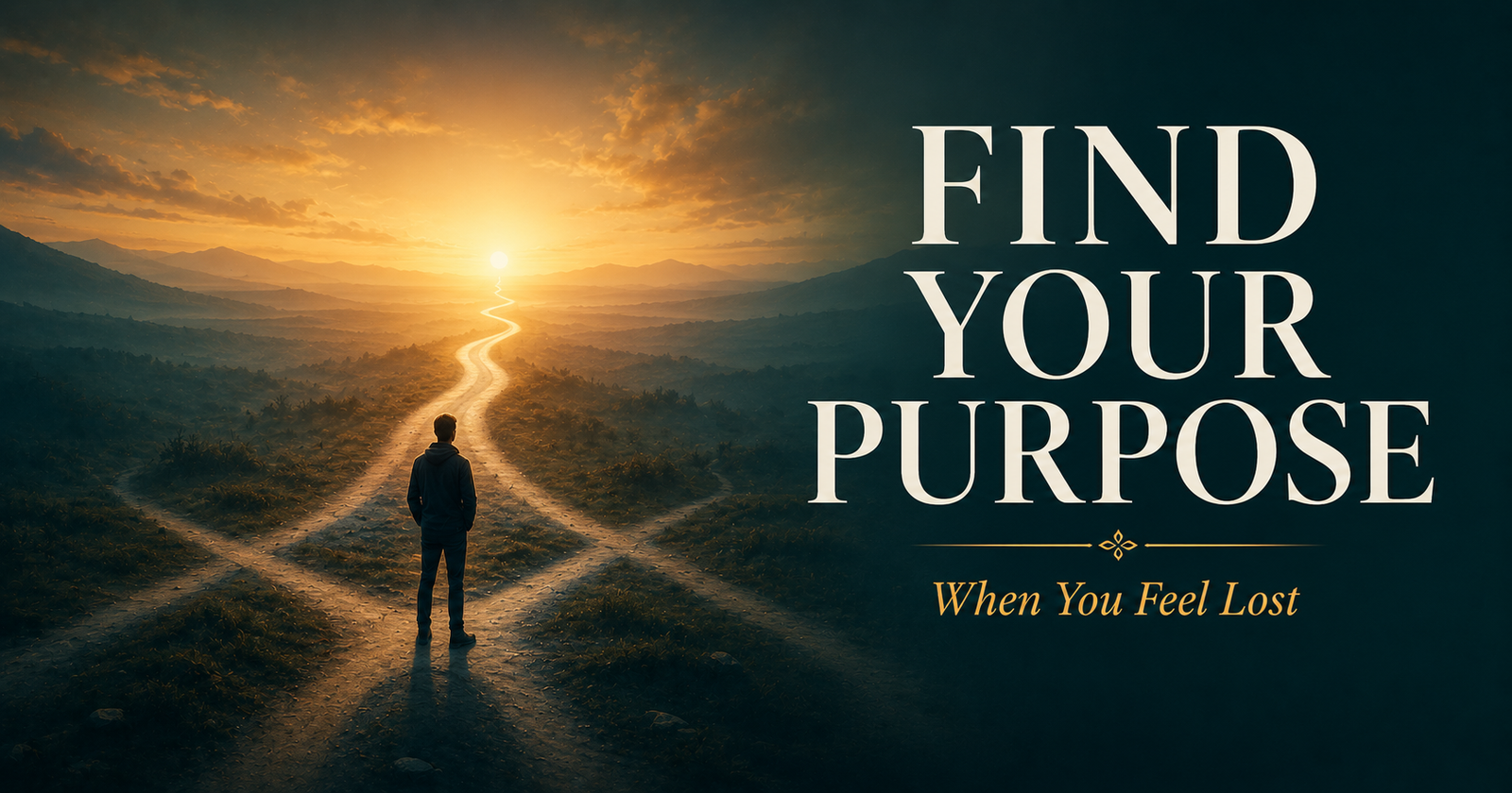 feeling lost while trying to find your purpose