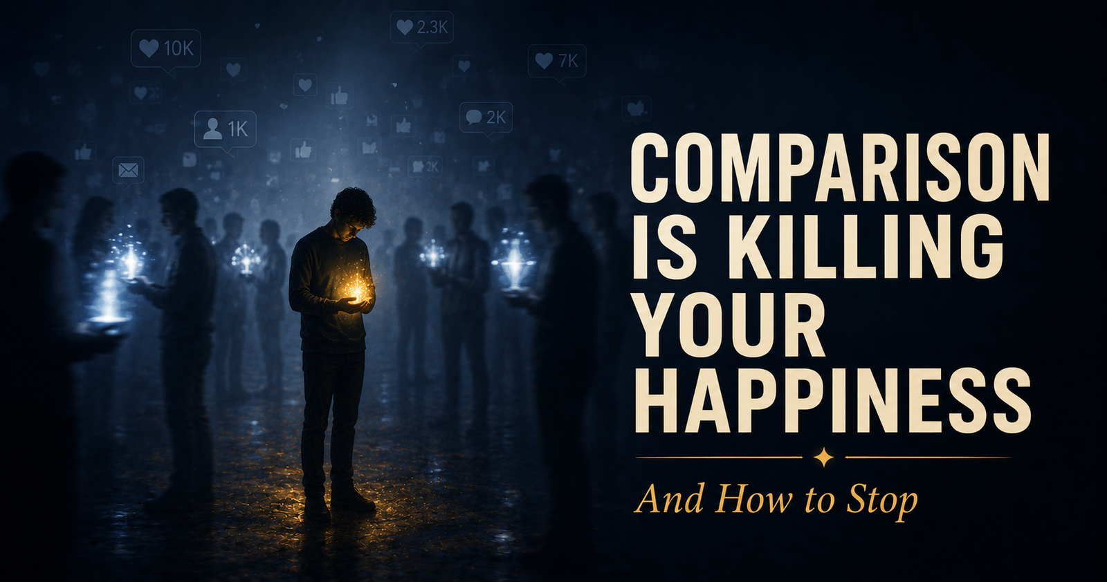 comparison on social media killing happiness slowly