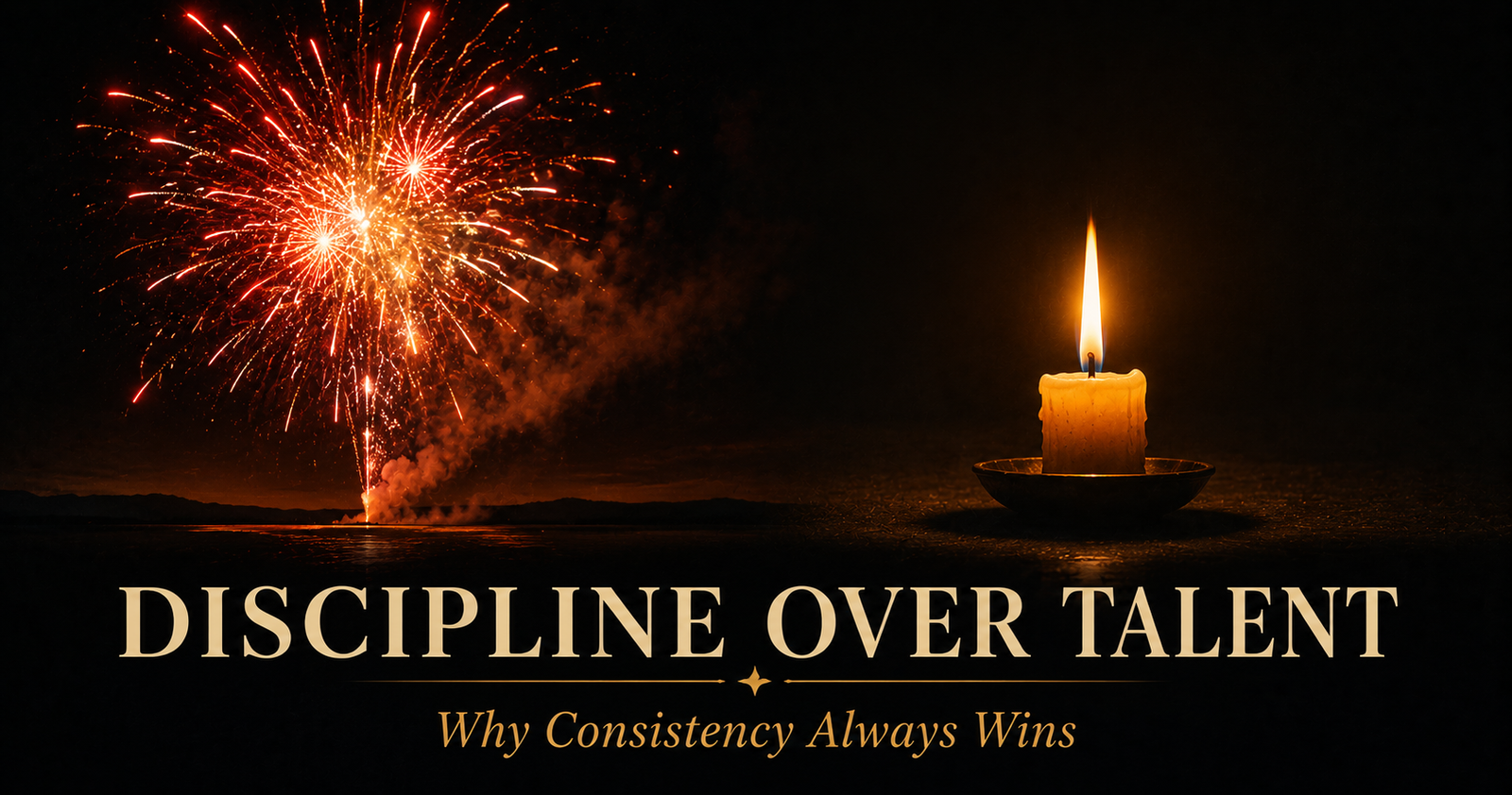 discipline over talent through daily consistent practice